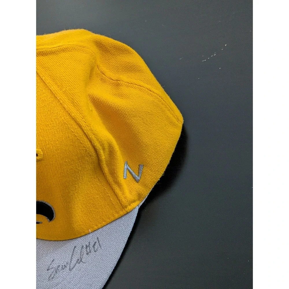 Iowa Hawkeyes Zephyr Z‎ Hats Flat Brim Flex Fit Hat Yellow Gray NCAA Kids OS